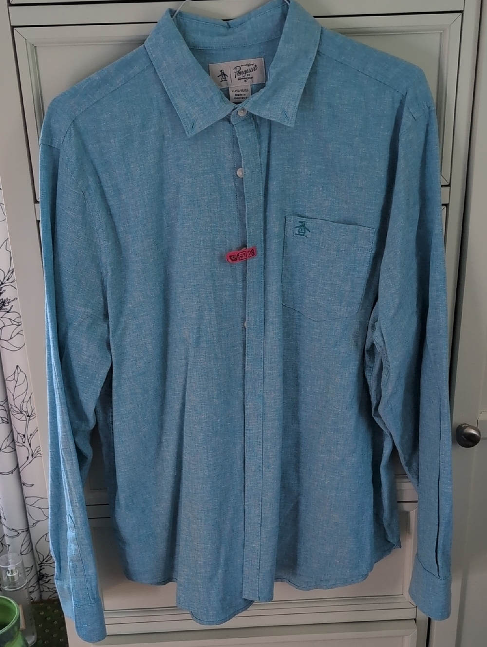Original Penguin Light Blue Button-Down Shirt